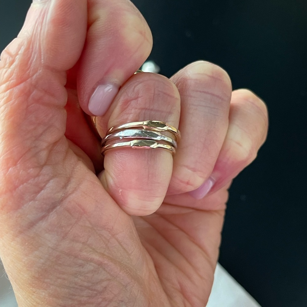 Set Of 3 Smooth Bar Bands